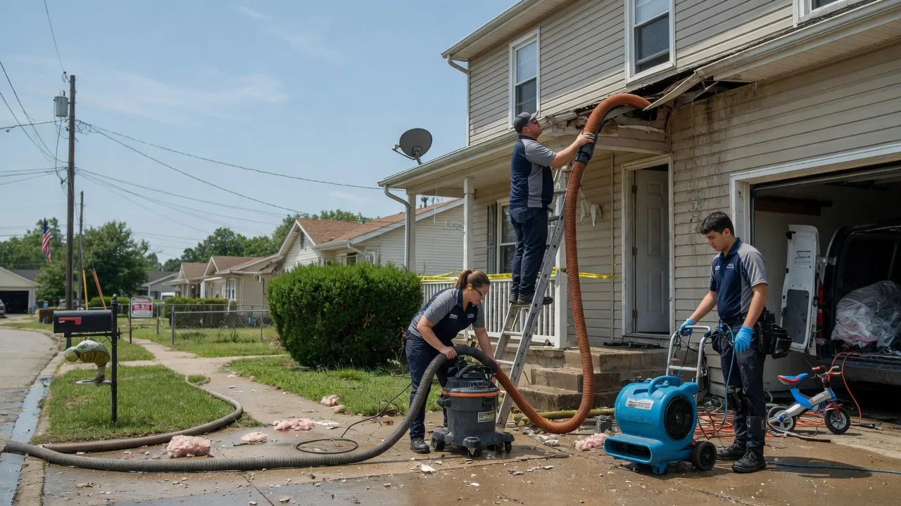 Water Damage Restoration in East Carondelet, IL near me